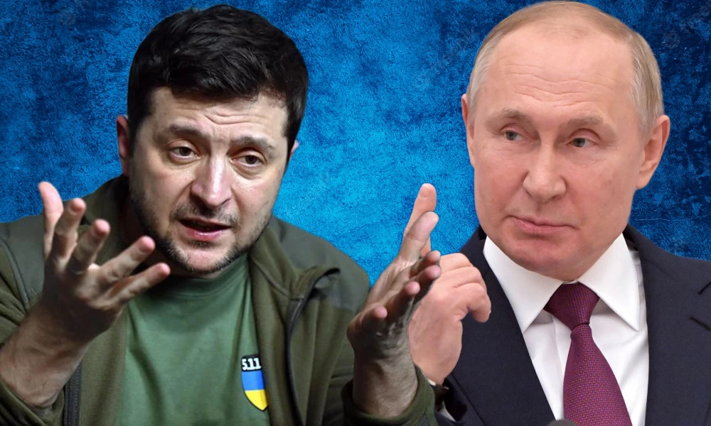 Putin and zelensky @ Ukraine-Russia War