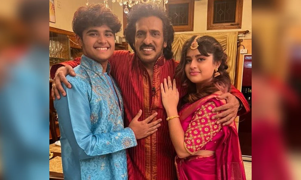 Real Star Upendra daughter entry film