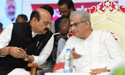 CM Basavaraja bommai and veerendra heggade