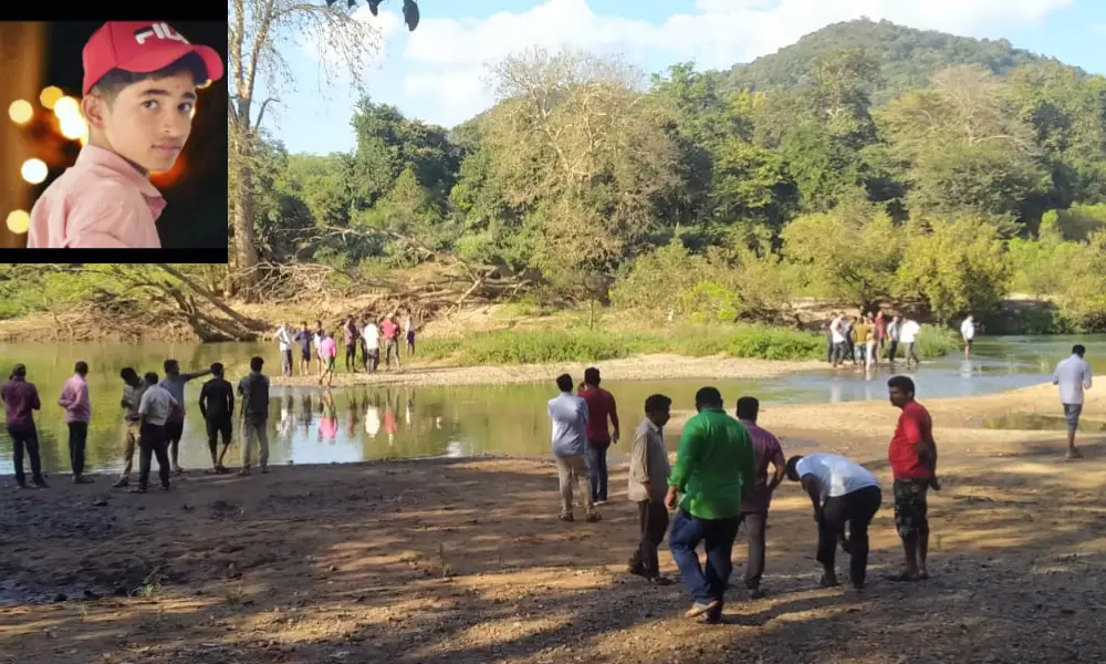 Student drowns in water yellapur Gangavali River