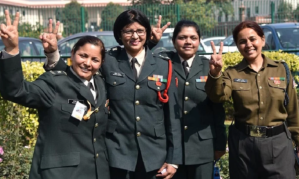 Woman Officers In Indian Army