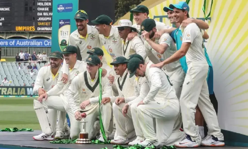 Australia won by 419 runs