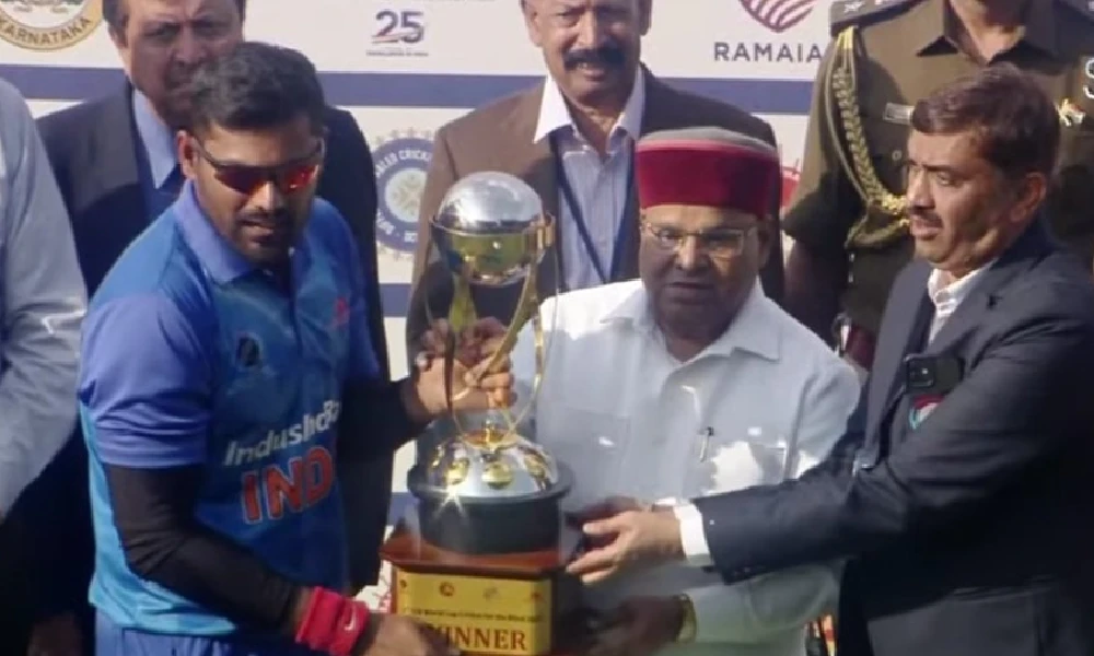Blind cricket world cup