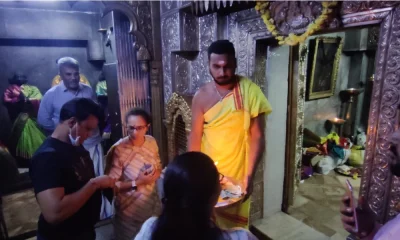 modi family in chamundeshwari temple