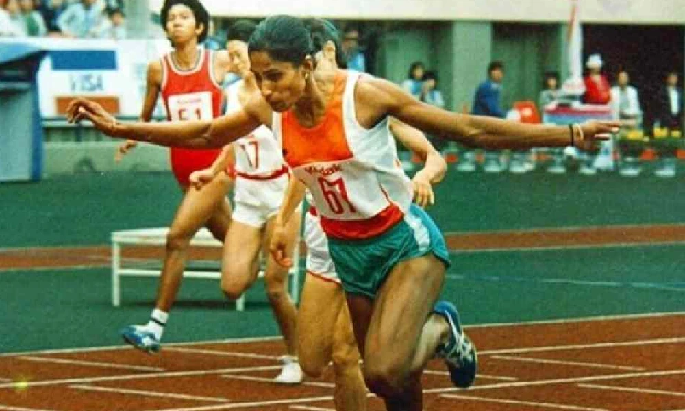 P. T. Usha Running Record