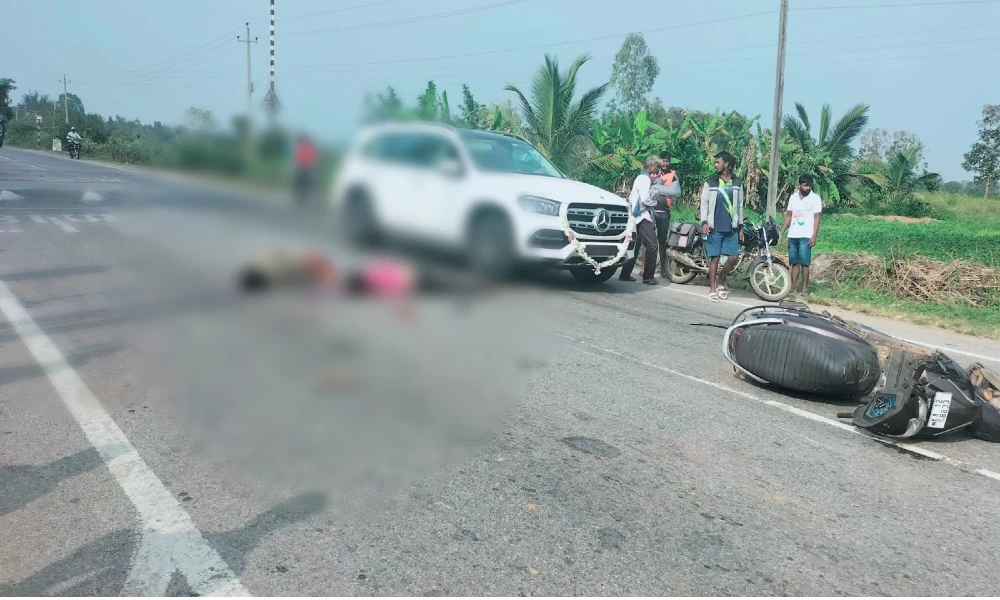 accident near arakalagoodu