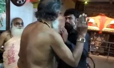 Drunk maladhari slapped