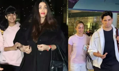 Bollywood Actors return to Mumbai after New Years vacation