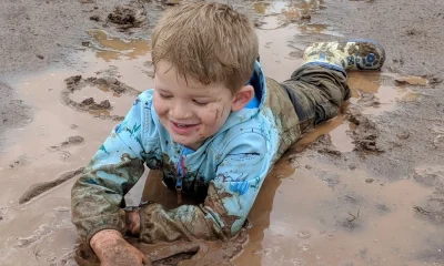 Child Mud Play