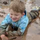 Child Mud Play