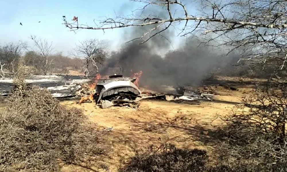 Deceased pilot of IAF fighter jets Crash is hails from the Belagavi