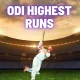 ODI Highest Runs