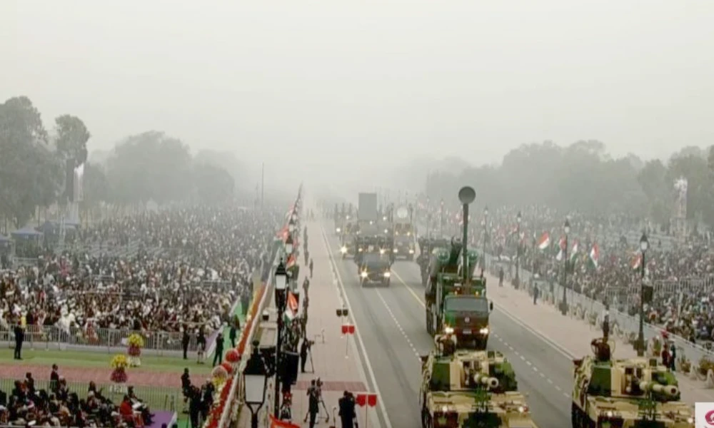 Republic day 2023 parade At Delhi Kartavya Path