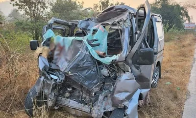9 Dead As Car Collides With Truck In Mumbai goa Highway