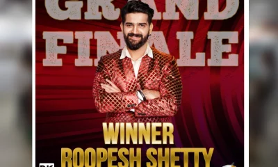 Roopesh Shetty Bigg Boss winner
