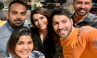 Samantha returned to shooting her photo with Varun Dhawan went viral
