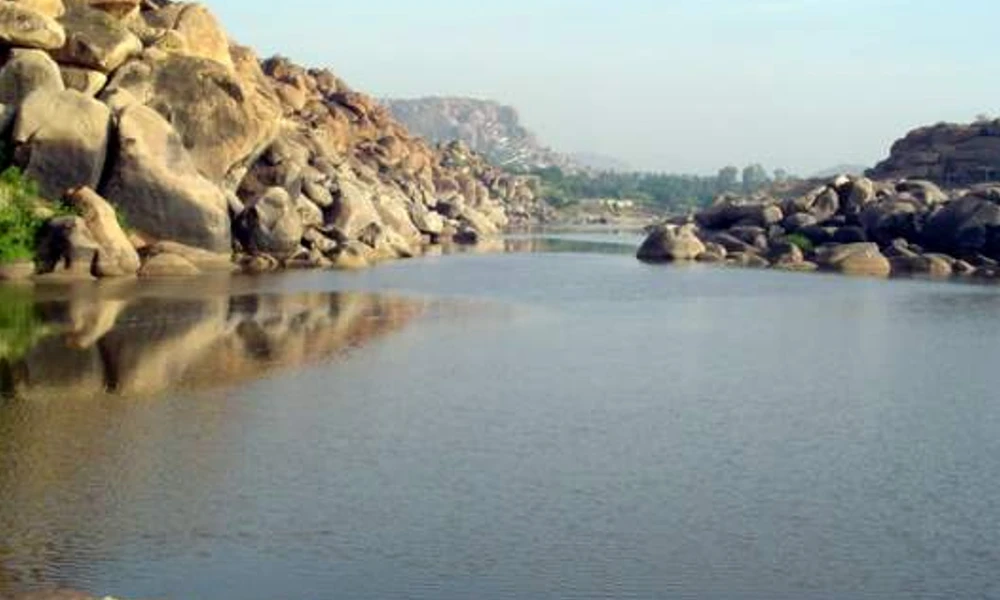 Tunga bhadra River shivamogga