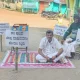 Umesh Hunger strike Canal encroachment