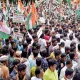 congress protest in bangalore