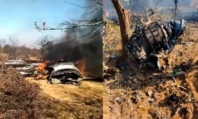 IAF fighter jets crash one Pilot Killed