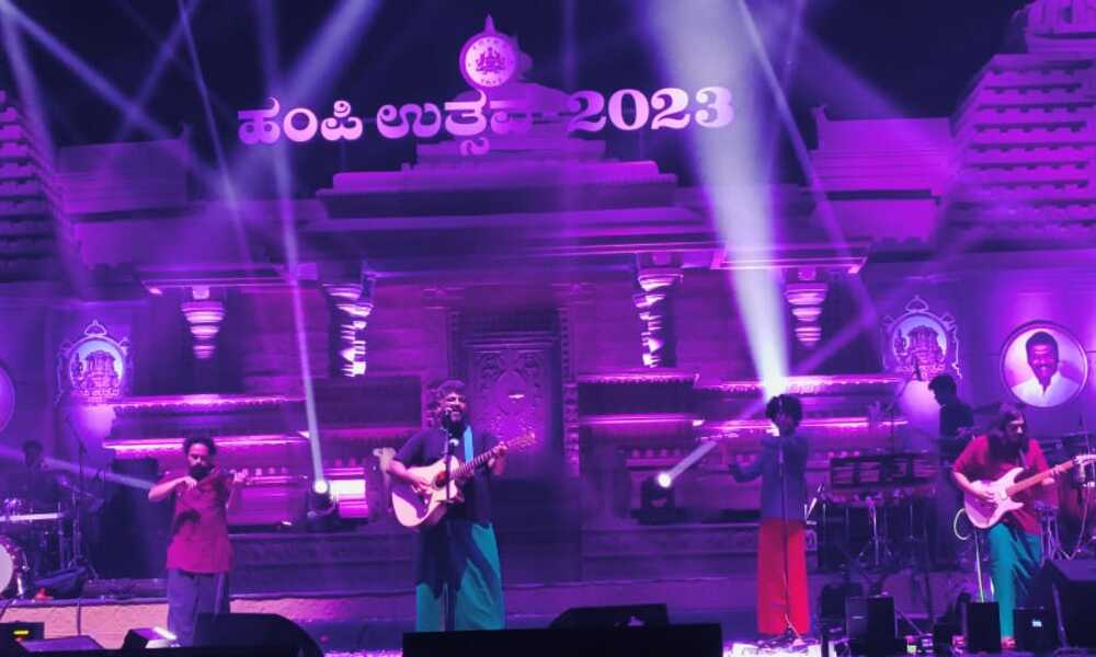 Raghu Dixit: Hampi is amazed by the musical charm of Raghu Dixit's band