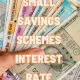 small savings schemes interest rate