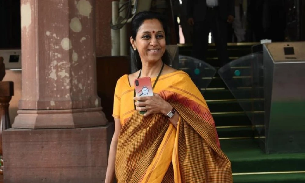 Supriya Sule said that Gadkari is the only minister working in Modi's cabinet