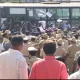 townhall congress protest arrest