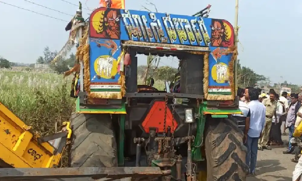 tractor accident in bagalkote 4