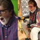 Amitabh Bachchan shares his "yawning" picture