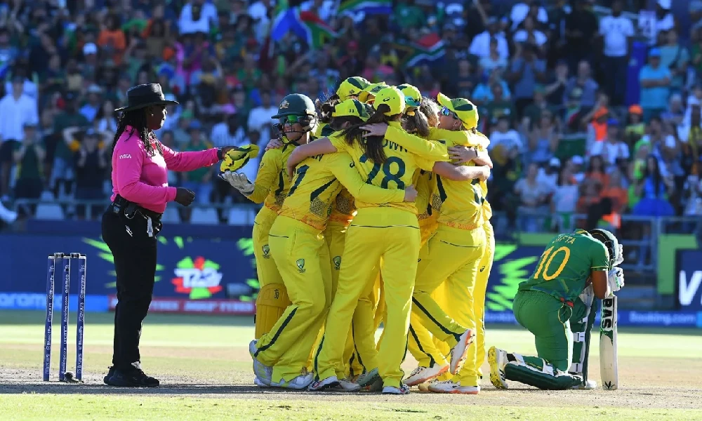 Australia women crowned champions for the sixth time after beating South Africa
