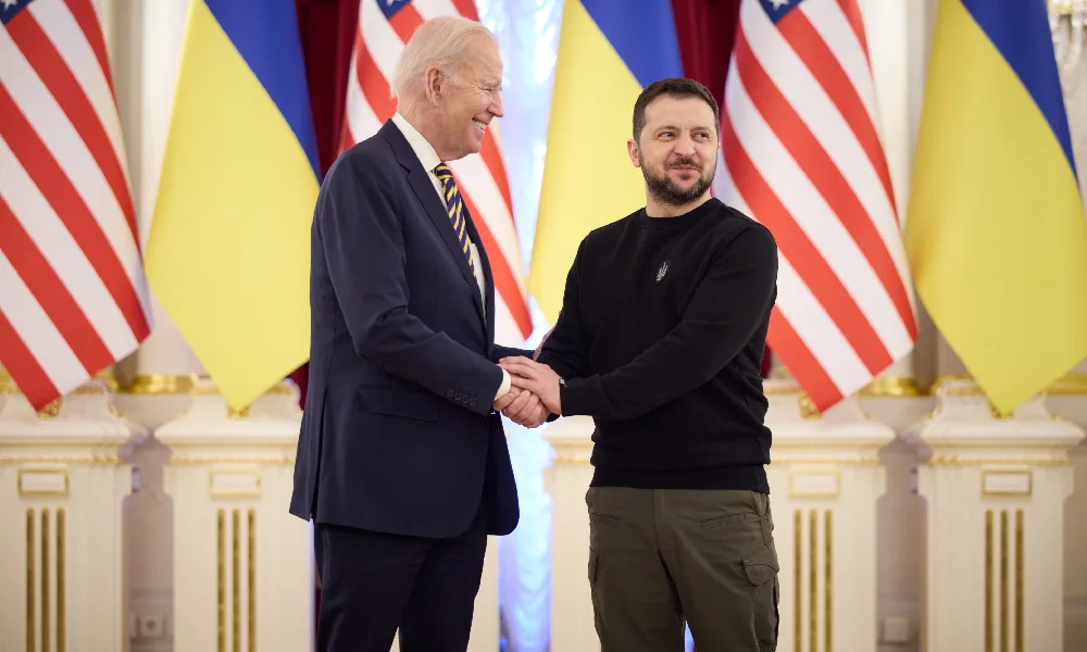 Joe Biden Visits Kyiv: announces more arms supplies for Ukraine