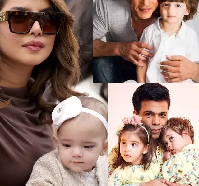 Bollywood stars with their kids