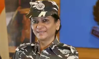 CRPF IG Charu Sinha transfer to the paramilitary Forces southern sector in Hyderabad