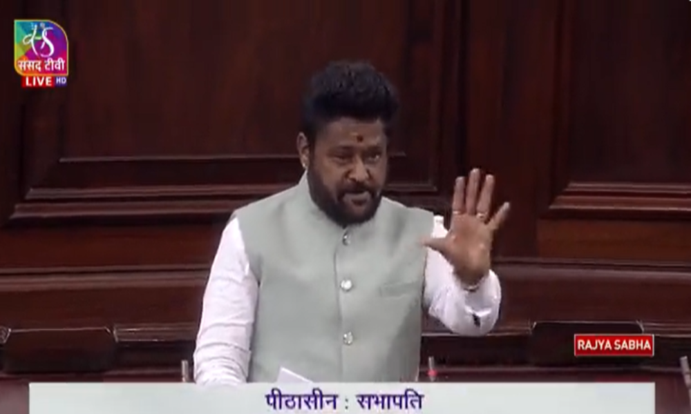 Rajya Sabha member Jaggesh speaks in Kannada and requested opposition to appreciate modi