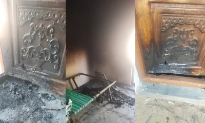 Miscreants set house on fire in Tumkur and Woman attacked in Chikkodi