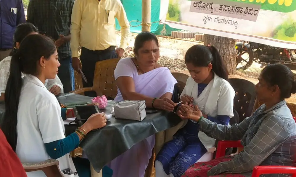 NREGA Day karwar Health check-up