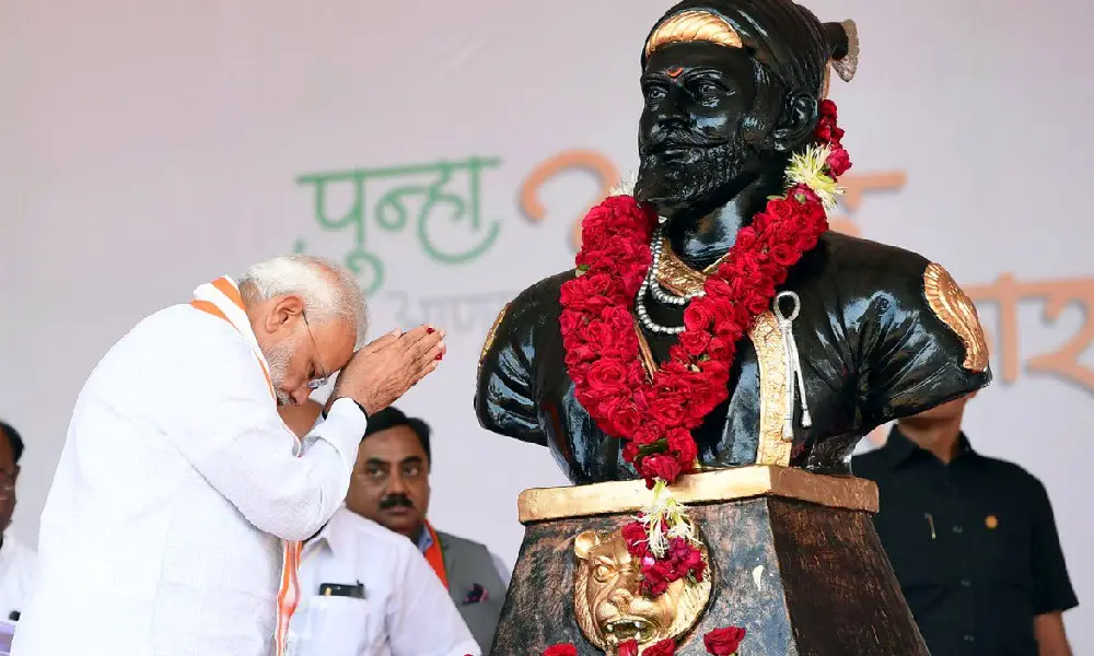 PM Modi tribute to chhatrapati shivaji maharaj On his Birth Anniversary