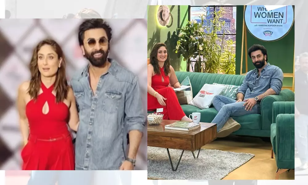 Ranbir Kapoor and Kareena Kapoor were spotted together at Mehboob Studios