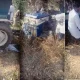 Tractor carrying people to a wedding overturns Deceased driver