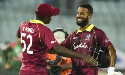 Shai Hope and Rovman Powell