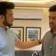 Sourav Ganguly in conversation with MS Dhoni
