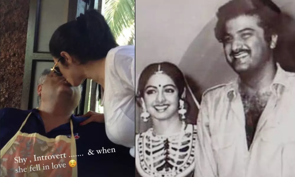Sridevi Death Anniversary Boney Kapoor shares unseen romantic pics