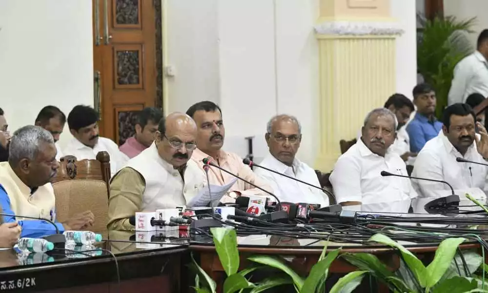 karnataka-budget-2023-Basavaraja bommai pressmeet