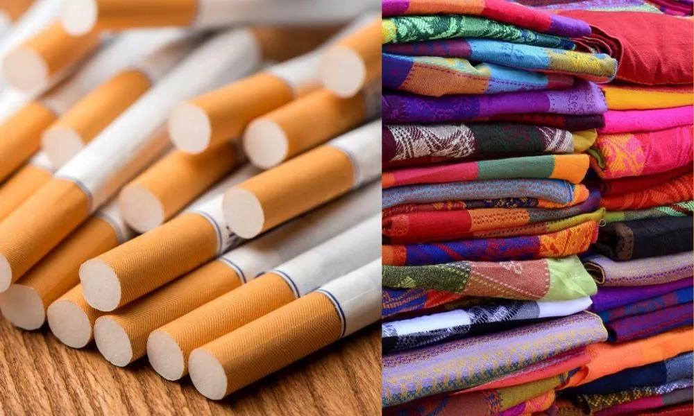 budget 2023 nirmala sitharaman about cigarette and clothes