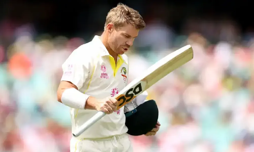 IND VS AUS: David Warner out of Test series against India