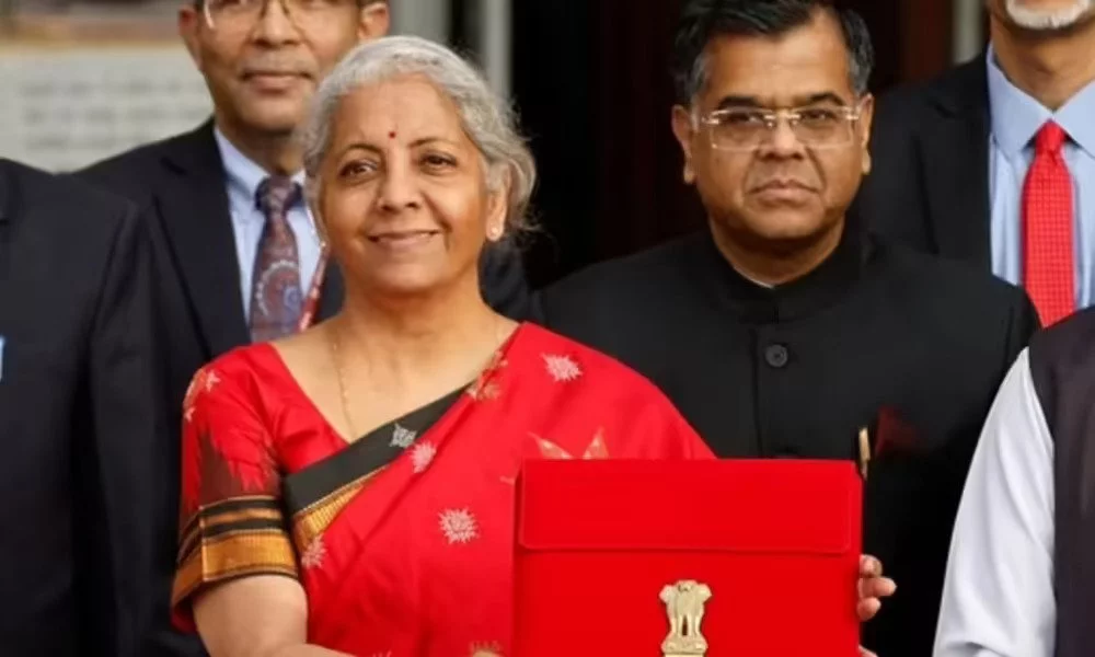 Nirmala Sitharaman presented the Union Budget 2023 wearing a unique embroidered saree from Dharwad