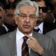 pakistan defence minister asif