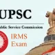 UPSC Registration 2023 IRMS Exam