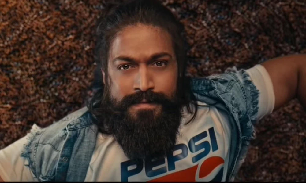 Actor Yash In Add